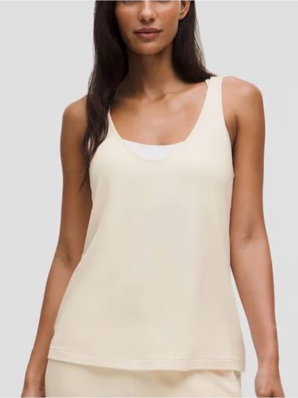 lululemon athletica BeCalm V-Neck Tank Top size L